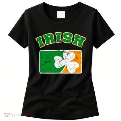 Vintage Team Irish Flag St. Patrick's Day Women's T-Shirt
