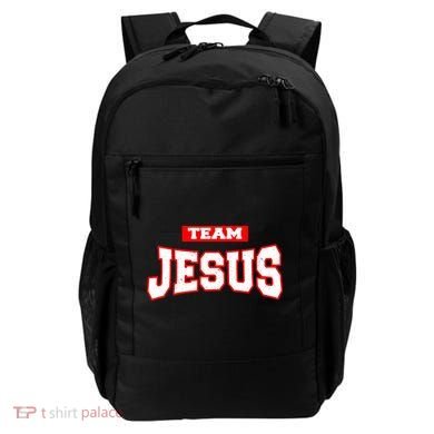 Vintage Team Jesus Funny Christian Backpack