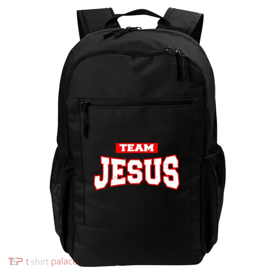 Vintage Team Jesus Funny Christian Backpack
