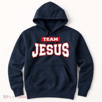 Vintage Team Jesus Funny Christian Hoodie