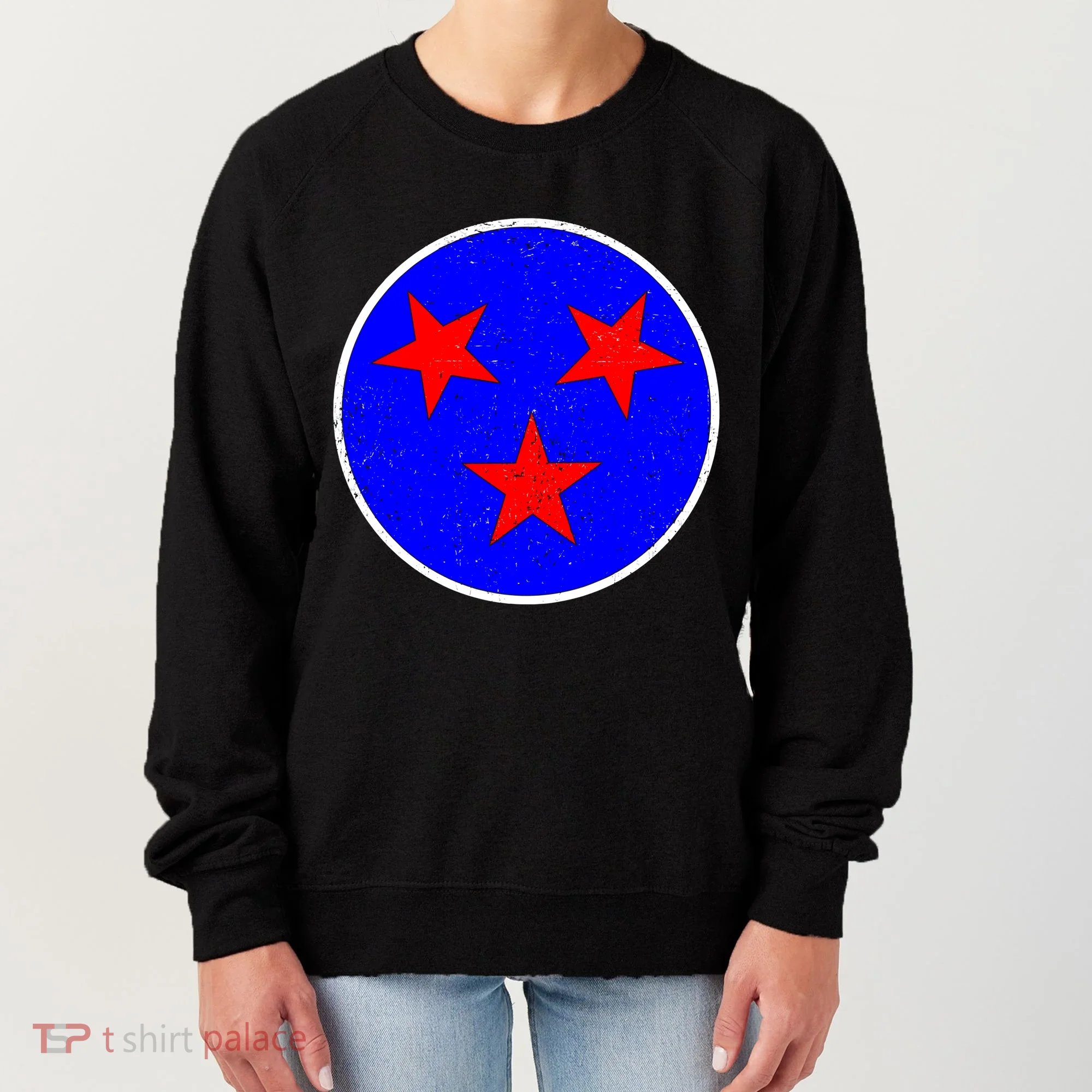 Vintage Tennessee State Flag Women's Sweatshirt