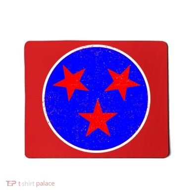 Vintage Tennessee State Flag Mousepad