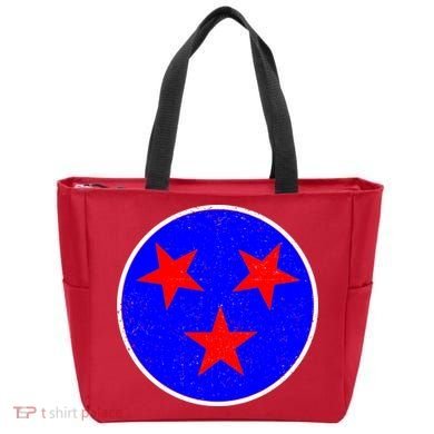 Vintage Tennessee State Flag Tote Bag