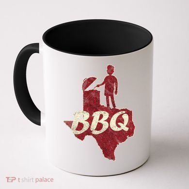 Vintage Texas BBQ Coffee Mug