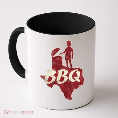 Vintage Texas BBQ Coffee Mug