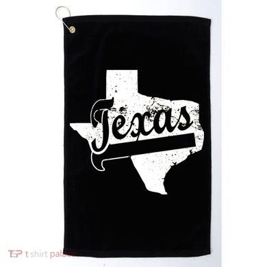 Vintage Texas State Logo Golf Towel