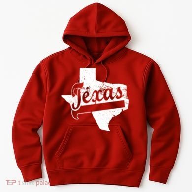 Vintage Texas State Logo Hoodie