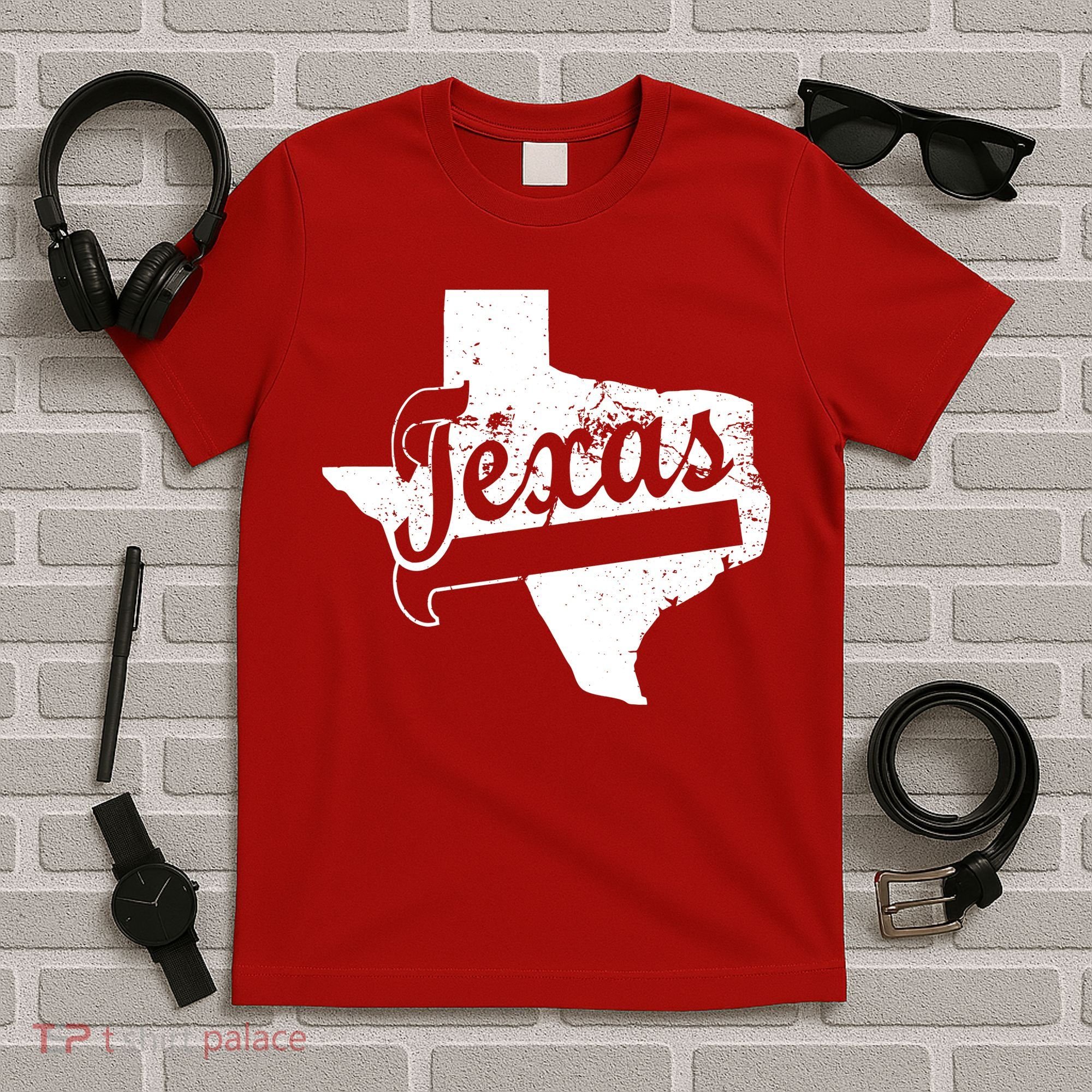 Vintage Texas State Logo T-Shirt