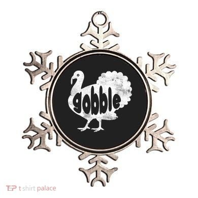 Vintage Thanksgiving Gobble Turkey Ornament