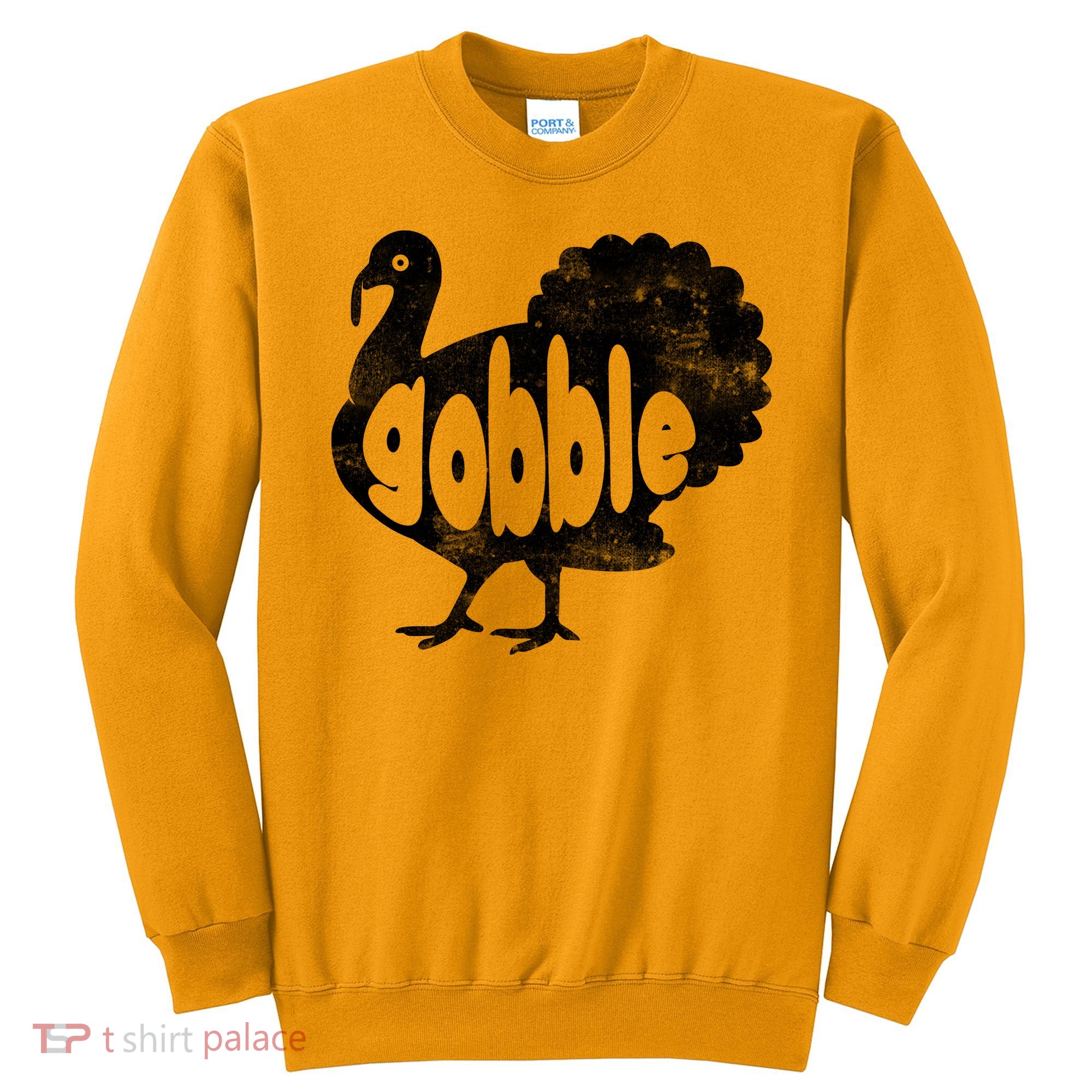 Vintage Thanksgiving Gobble Turkey Sweatshirt