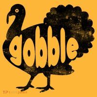 Vintage Thanksgiving Gobble Turkey T-Shirt thumb 7