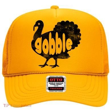 Vintage Thanksgiving Gobble Turkey Hat