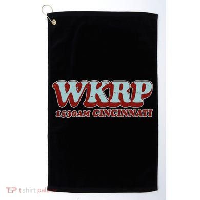 Vintage Thanksgiving WKRP 1530AM Cincinnati Golf Towel
