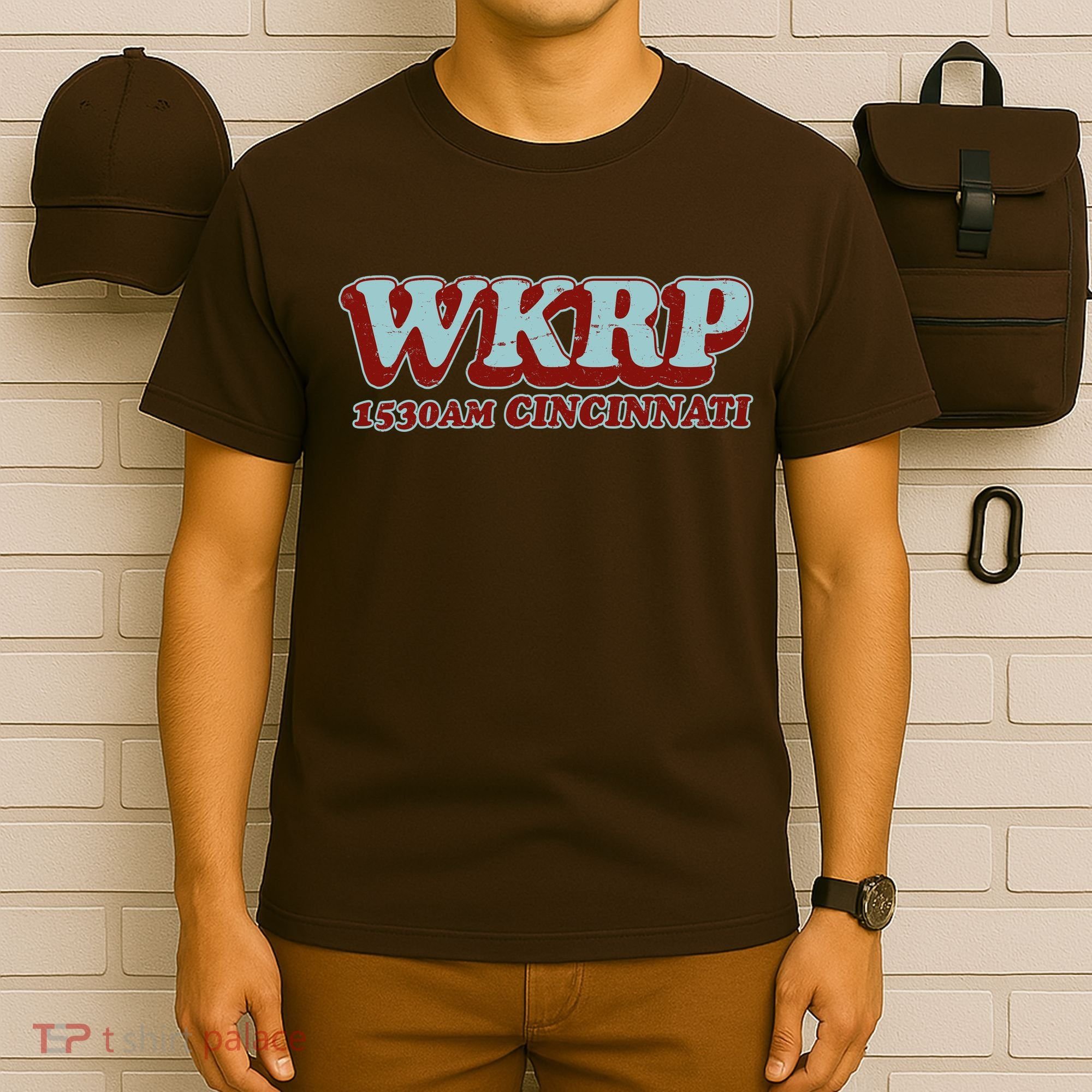 Vintage Thanksgiving WKRP 1530AM Cincinnati T-Shirt