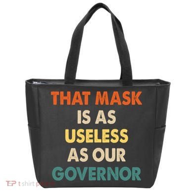 Vintage That Mask Is As Useless As Our Governor  Tote Bag