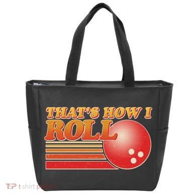 Vintage That's How I Roll Bowling Fan Bag