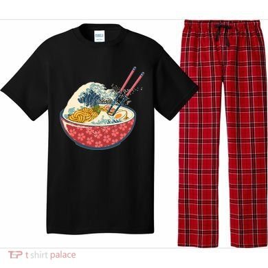 Vintage The Great Ramen Wave Pajama Set
