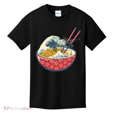 Vintage The Great Ramen Wave Kids T-Shirt