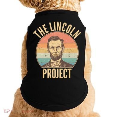 Vintage The Lincoln Project Emblem Doggie Tank