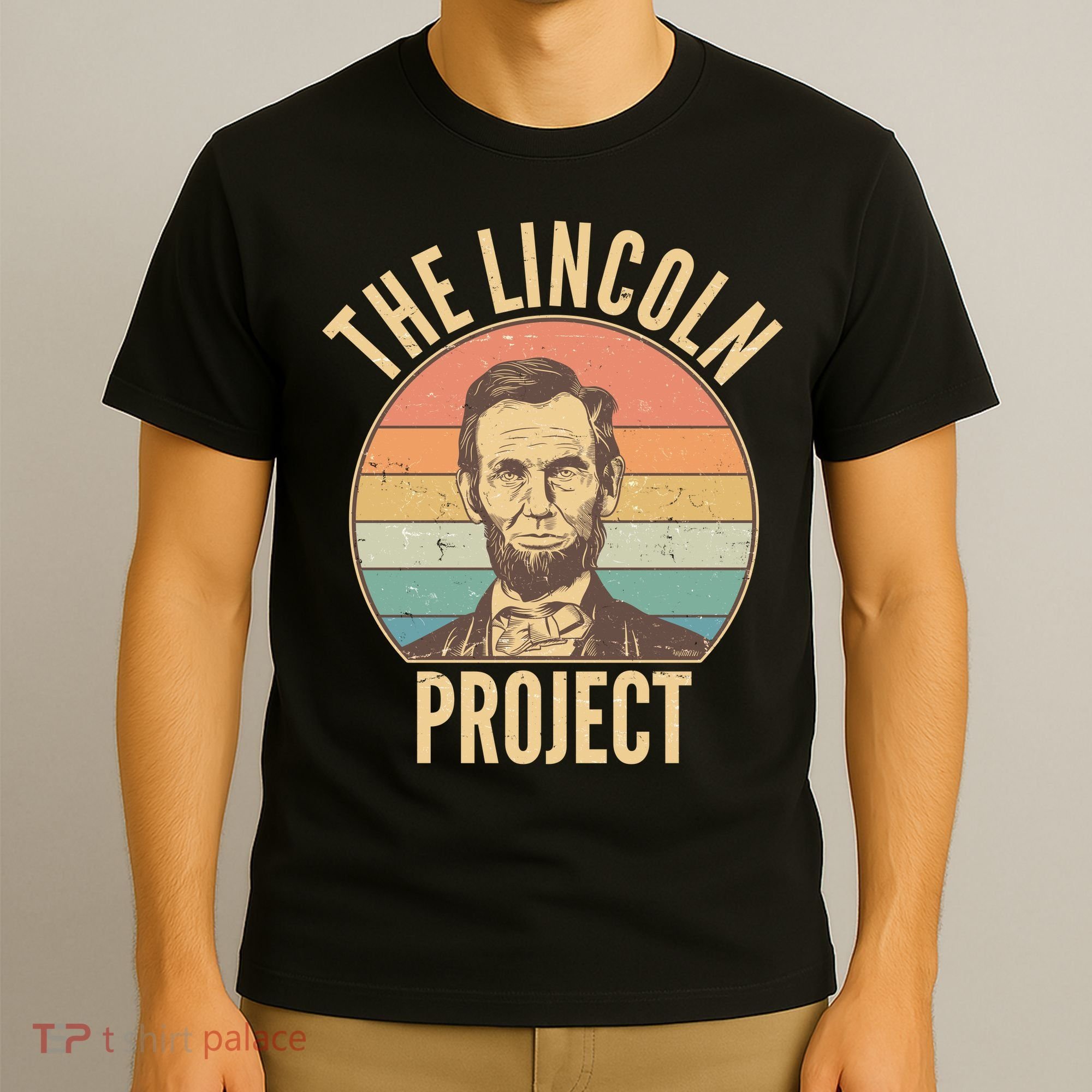 Vintage The Lincoln Project Emblem T-Shirt
