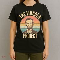 Vintage The Lincoln Project Emblem T-Shirt thumb 4