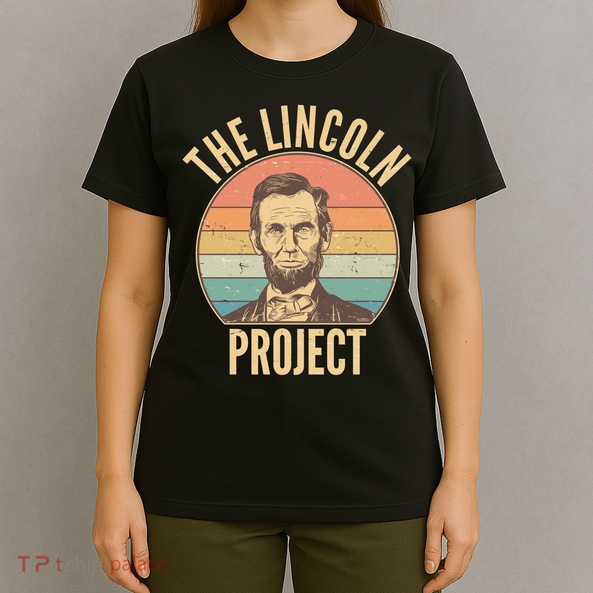 Vintage The Lincoln Project Emblem T-Shirt