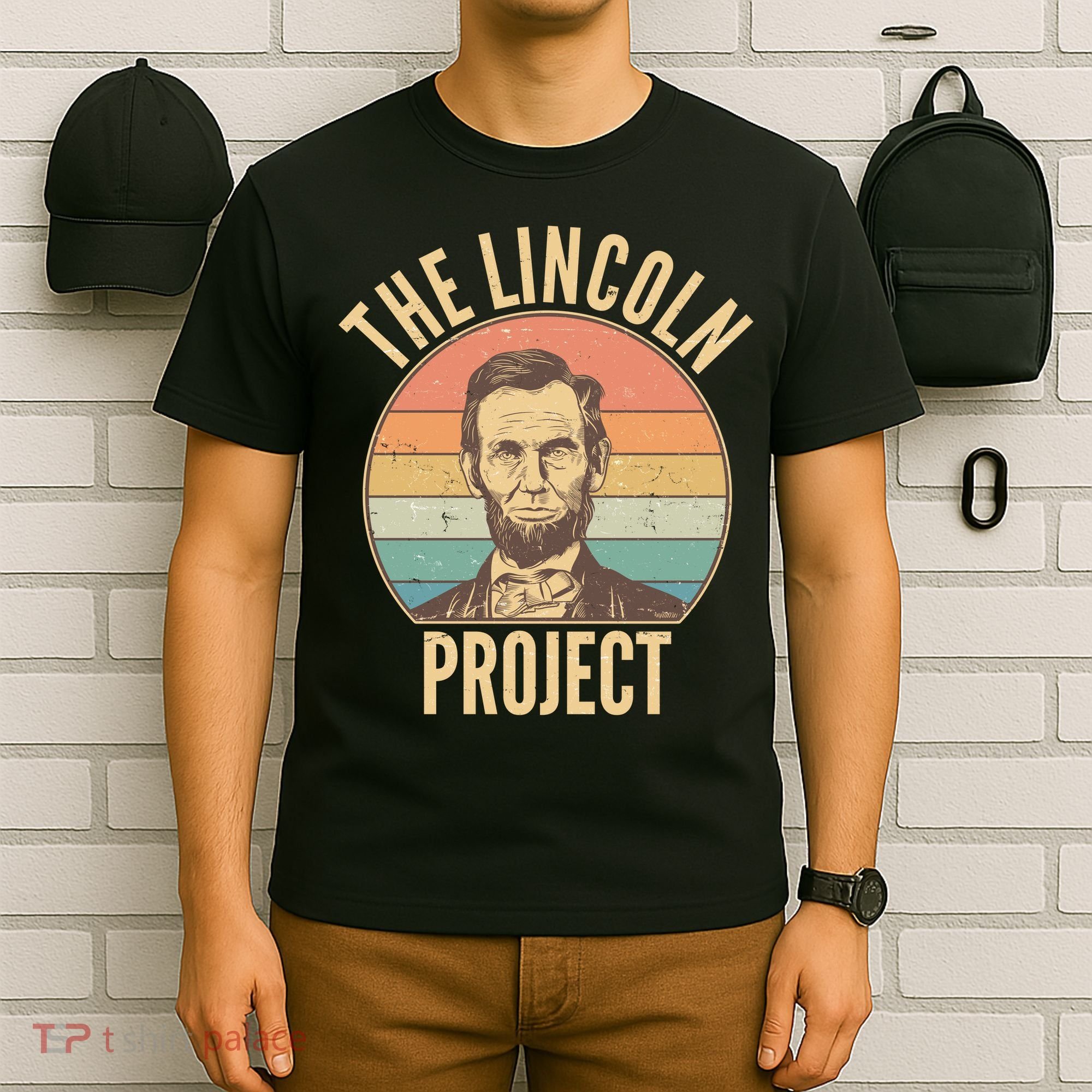 Vintage The Lincoln Project Emblem T-Shirt