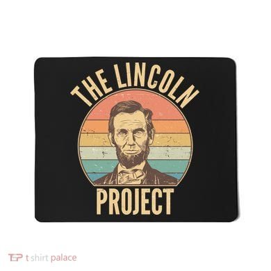 Vintage The Lincoln Project Emblem Mousepad
