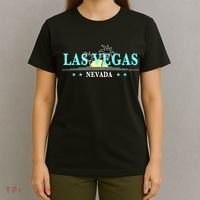 Vintage Tropical Las Vegas Logo T-Shirt thumb 4