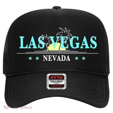 Vintage Tropical Las Vegas Logo Hat