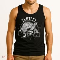 Vintage Turtley Awesome Tank Top thumb 3