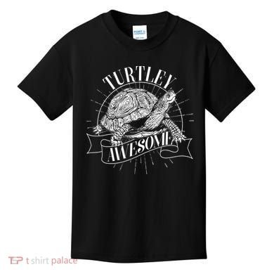 Vintage Turtley Awesome Kids T-Shirt