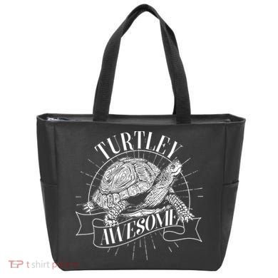 Vintage Turtley Awesome Tote Bag