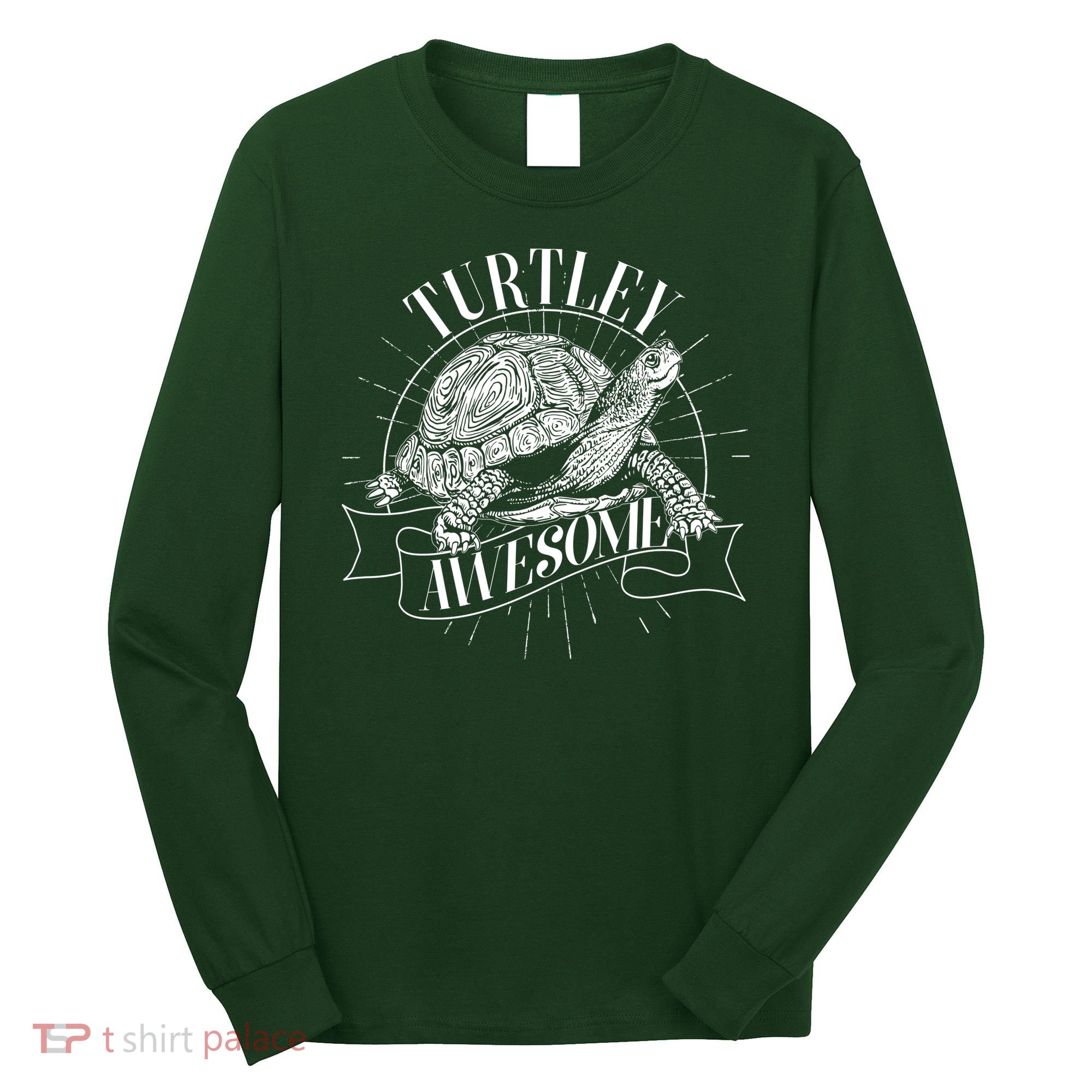 Vintage Turtley Awesome Long Sleeve Shirt