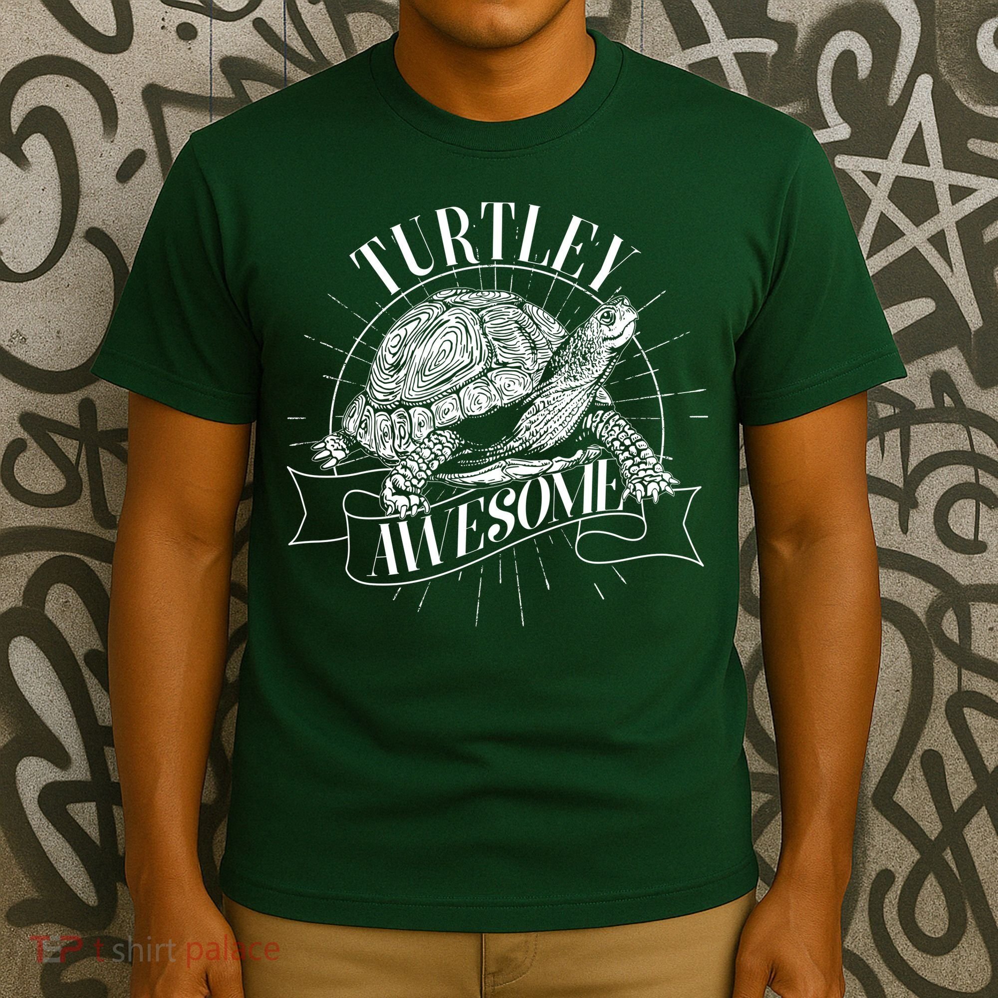 Vintage Turtley Awesome T-Shirt