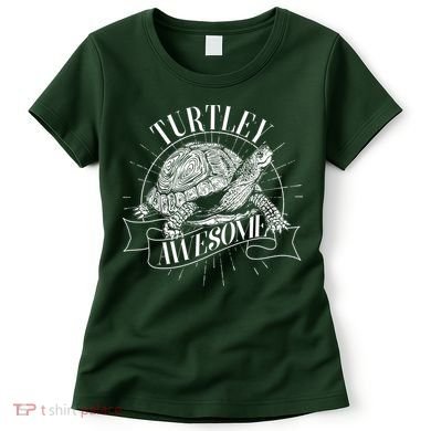 Vintage Turtley Awesome Women's T-Shirt