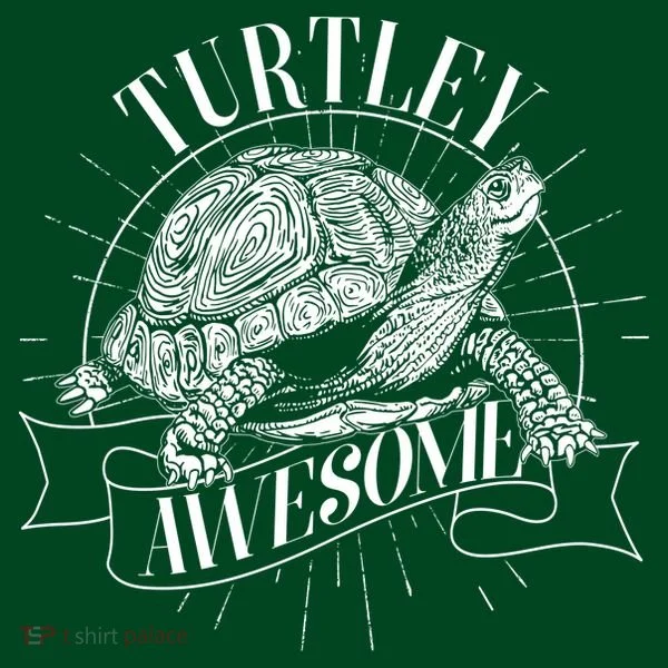 Vintage Turtley Awesome Kids Hoodie
