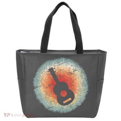 Vintage Ukulele Retro Tote Bag