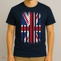 Vintage Union Jack British Flag United Kingdom  T-Shirt thumb 3
