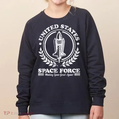 Vintage United State Space Force Women's Sweatshirt
