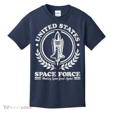 Vintage United State Space Force Kids T-Shirt