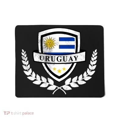 Vintage Uruguayan Flag Soccer Uruguay Mousepad