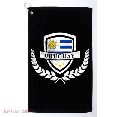 Vintage Uruguayan Flag Soccer Uruguay Golf Towel