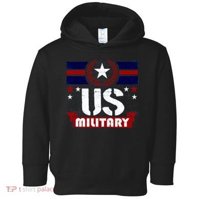 Vintage US Military USA Logo Toddler Hoodie