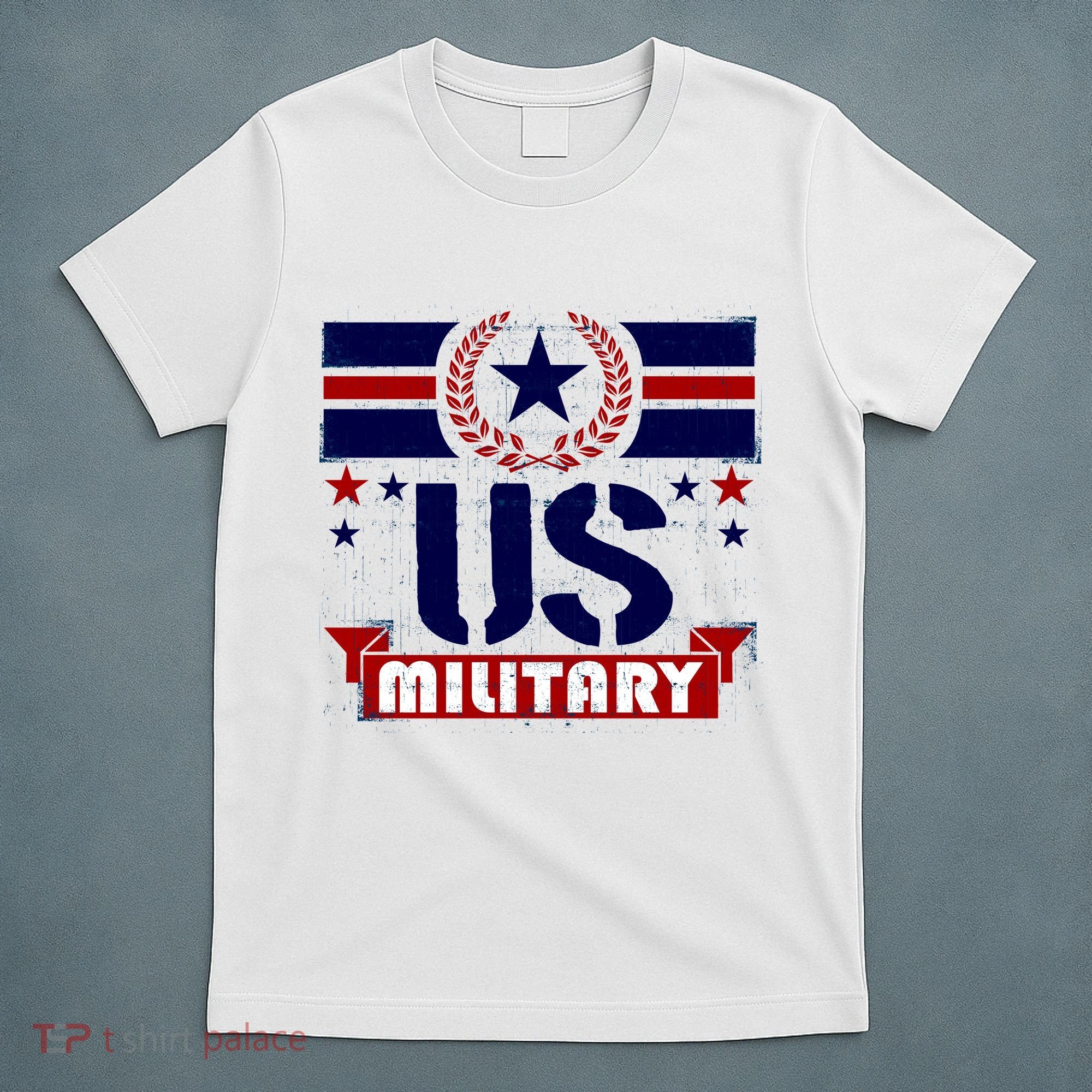 Vintage US Military USA Logo T-Shirt