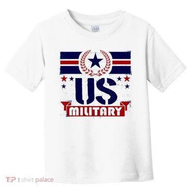 Vintage US Military USA Logo Toddler T-Shirt
