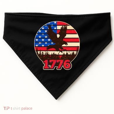 Vintage USA 1776 Emblem USA-Made Doggie Bandana