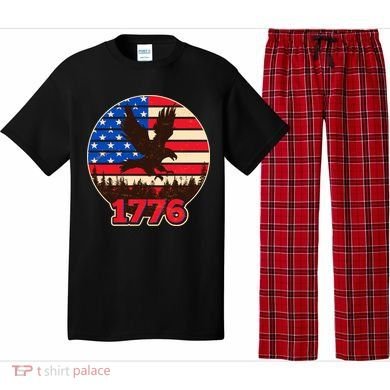 Vintage USA 1776 Emblem Pajama Set