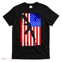 Vintage USA AK-47 Gun American Flag T-Shirt thumb 0