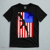 Vintage USA AK-47 Gun American Flag T-Shirt thumb 5